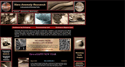 Desktop Screenshot of marsanomalyresearch.com