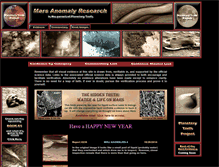 Tablet Screenshot of marsanomalyresearch.com